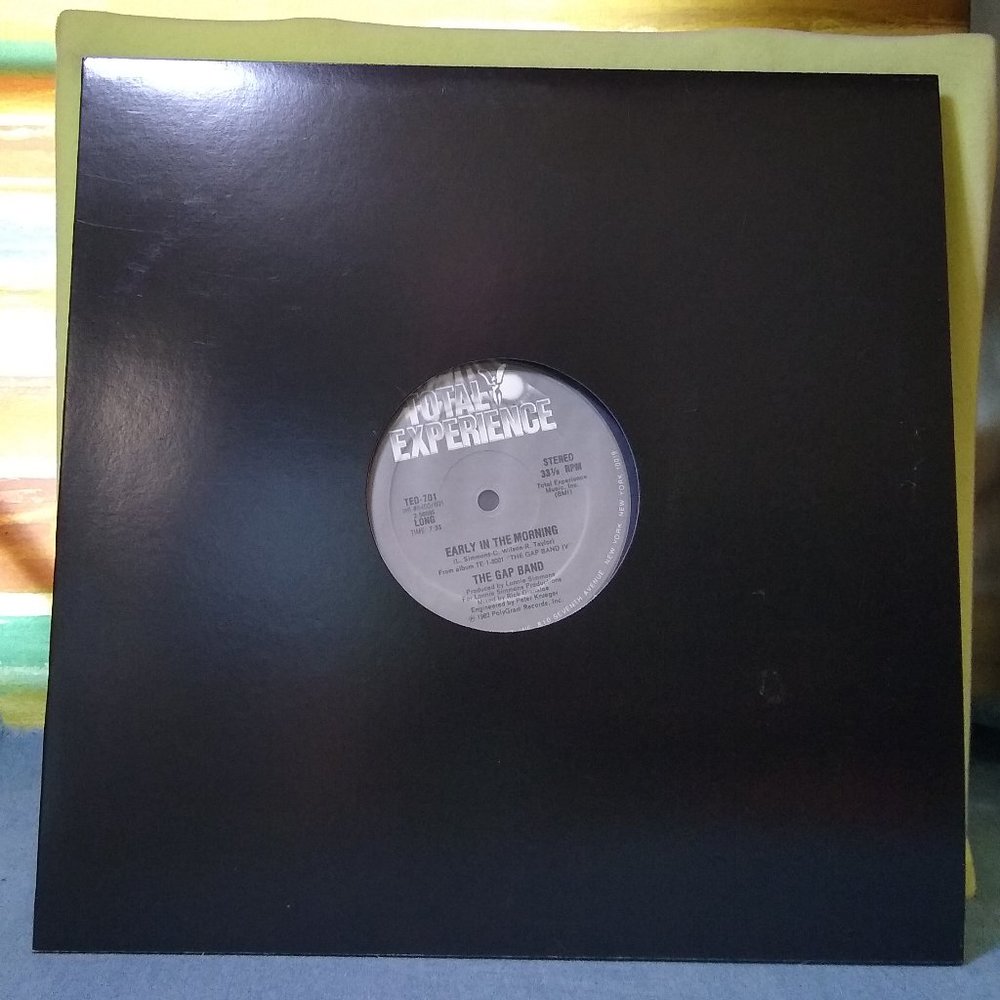 The GAP Band - Early In The Morning Single 1982 Vinyl Record